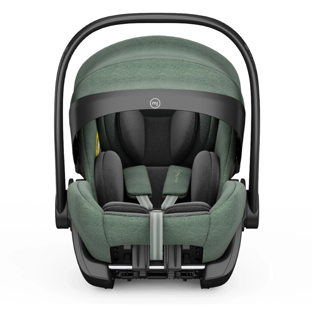 my junior AURA ergo 2 i-Size Babyschale Grün