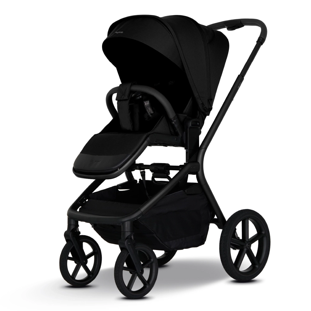 my junior MAVI Kombikinderwagen Pure Black