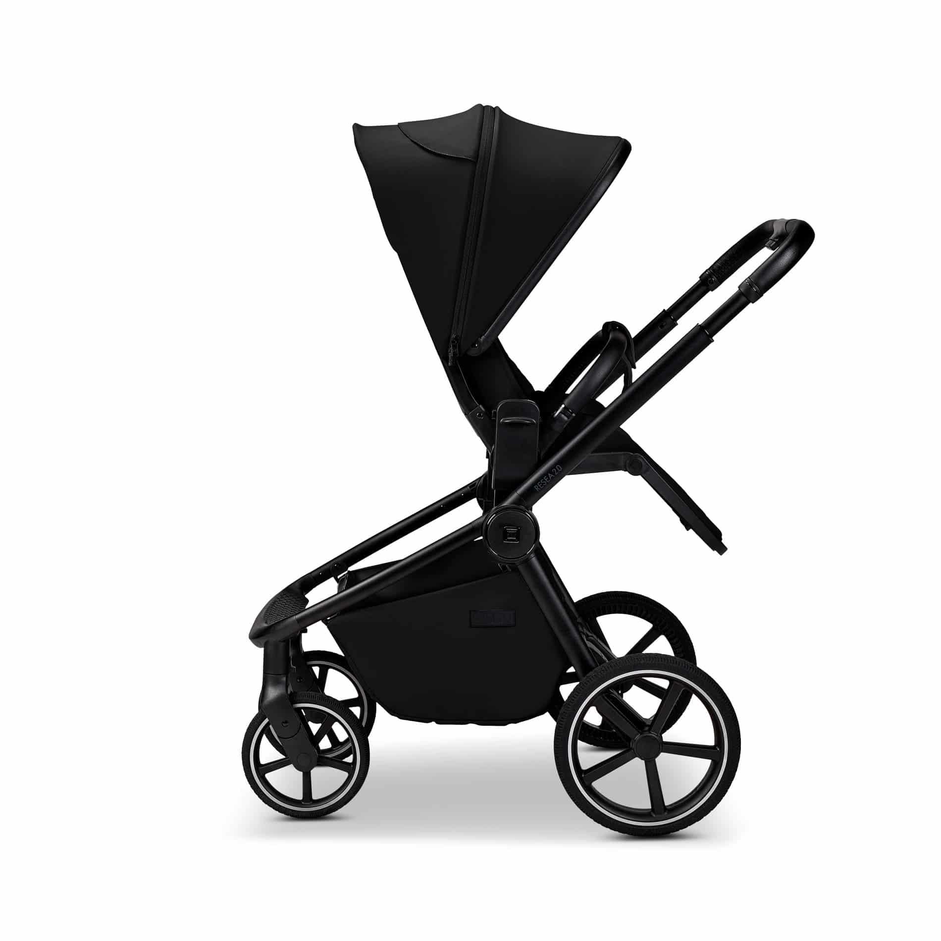 Moon RESEA 2.0 Kombikinderwagen onyx 3in1 Set inkl. Babyschale 