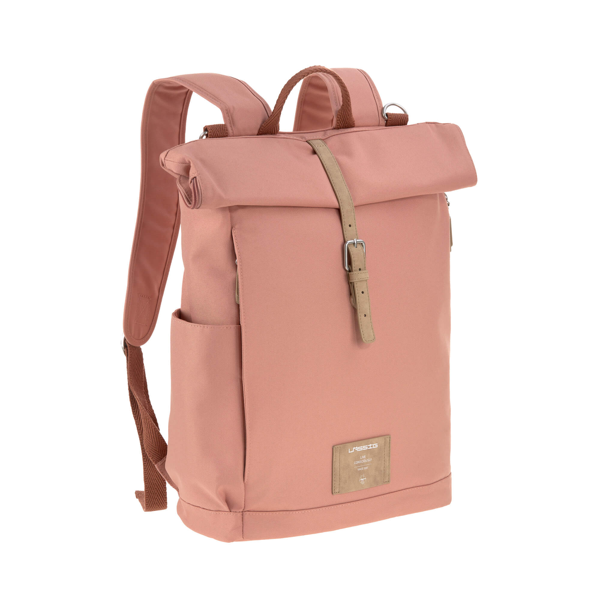 Lässig Wickelrucksack - Rolltop Backpack