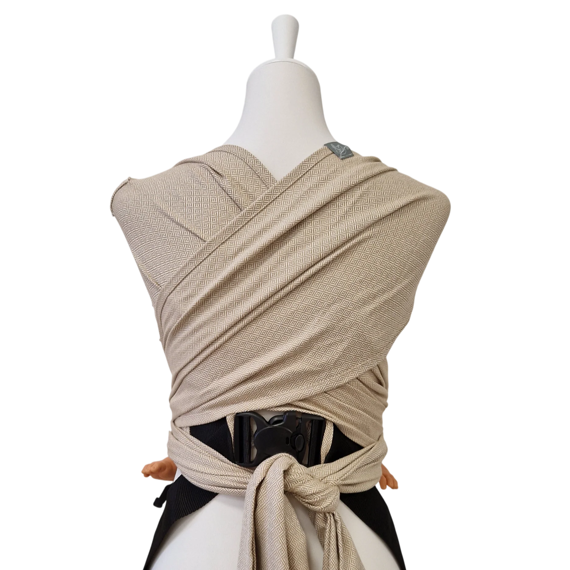Storchenwiege Wrap Baby Carrier Bondima Babytrage natur