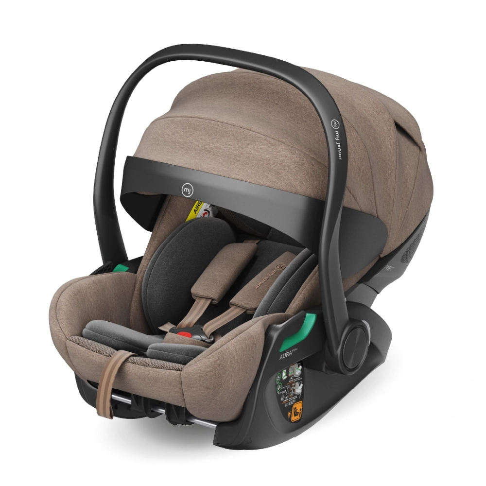 my junior AURA ergo 2 i-Size Babyschale Hazel