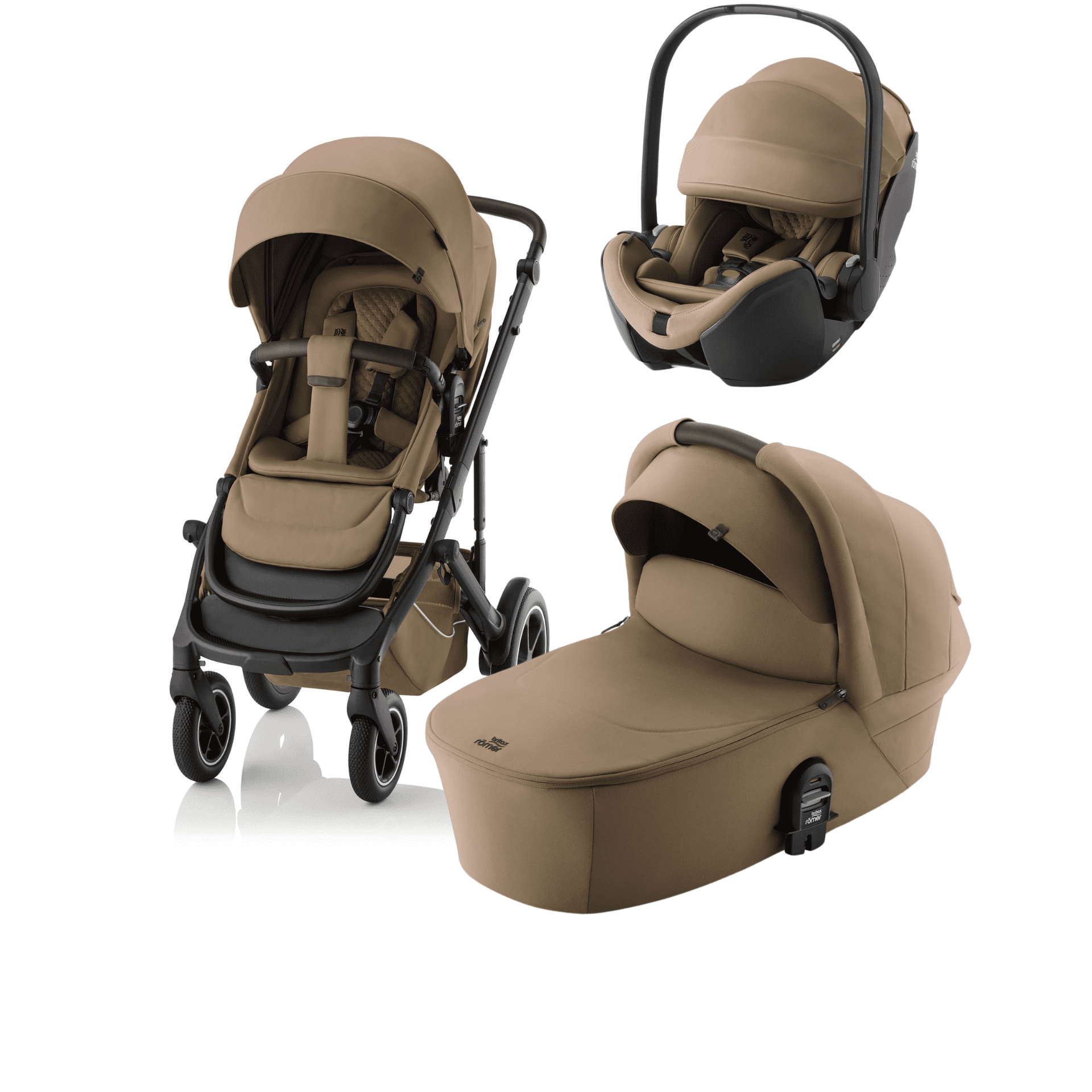 Britax Römer Smile 5Z 3in1 – Comfort Set Warm Caramel