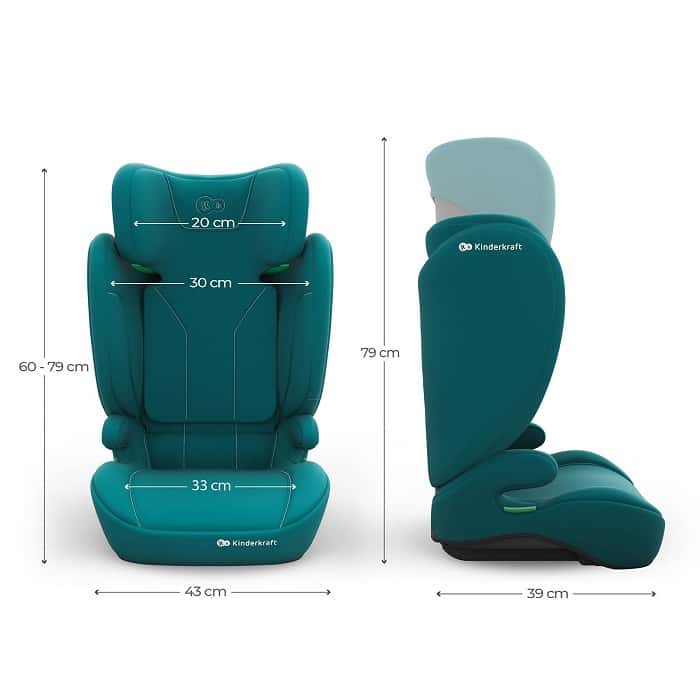 Kinderkraft Autositz I-SPARK 2 PLUS i-Size Grün 