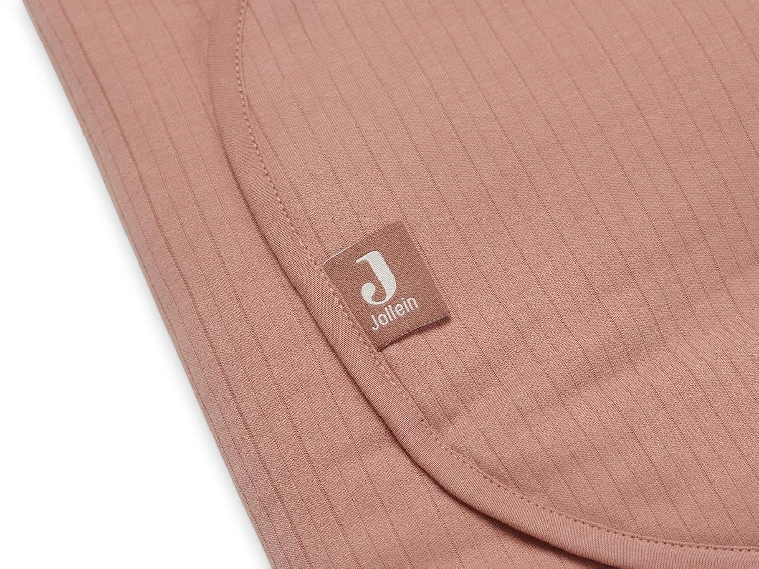 Jollein Einschlagdecke für Babyschale Basic Stripe Rosewood