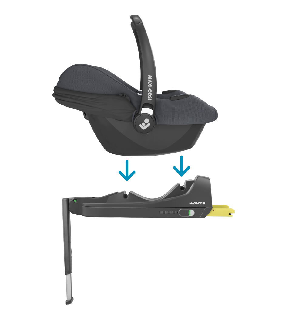Maxi Cosi CabrioFix Babyschale i-Size Essential Graphite Maxi Cosi CabrioFix Babyschale i-Size Essential Graphite