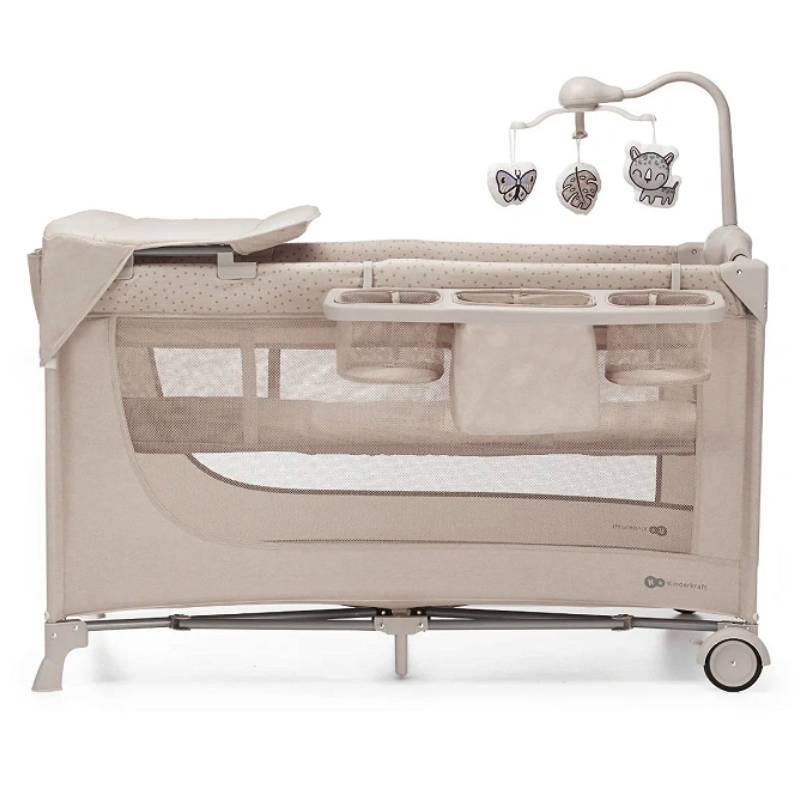 Kinderkraft 3in1 Reisebett JOY 2 beige mit Accessoirs Kinderkraft 3in1 Reisebett JOY 2 beige mit Accessoirs