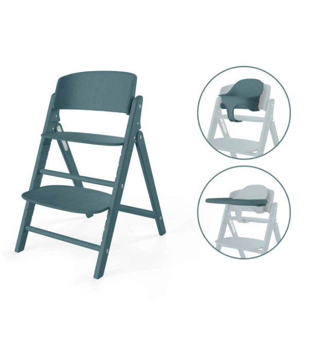 Cybex 3in1 Click&Fold Hochstuhl-Set Stone Blue – Jetzt bei babybrands.de: Click & Fold 3in1 Stone Blue: Der ergonomische Hochstuhl für jedes Alter. Mitwachsend, faltbar & aus Holz. Kompakt verstaut, stilvoll im Design.