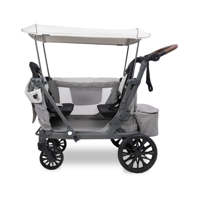 Wonderfold L2 Buggy-Wagen 2-Sitzer - Grau