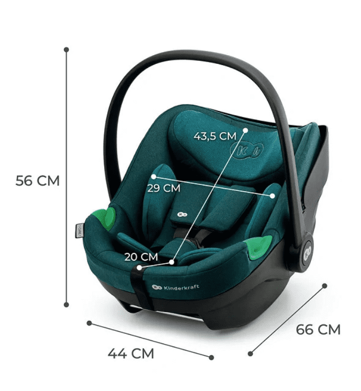 Kinderkraft Babyschale I-CARE i-Size grün