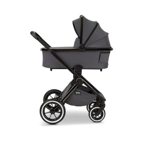 Moon GIO+ Kombikinderwagen Anthrazit Set 3in1 inkl. Cybex Cloud T i-Size mirage grey Babyschale