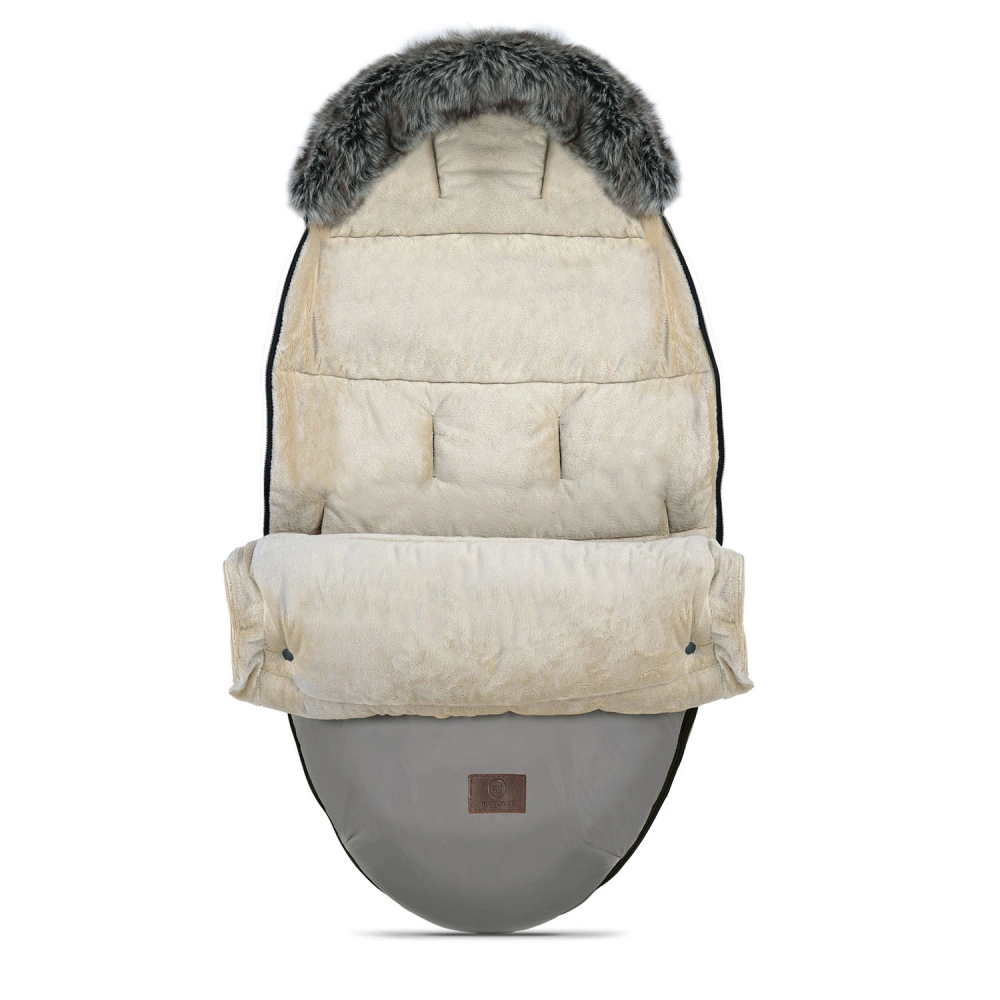 my junior Lunar Fußsack Misty Grey