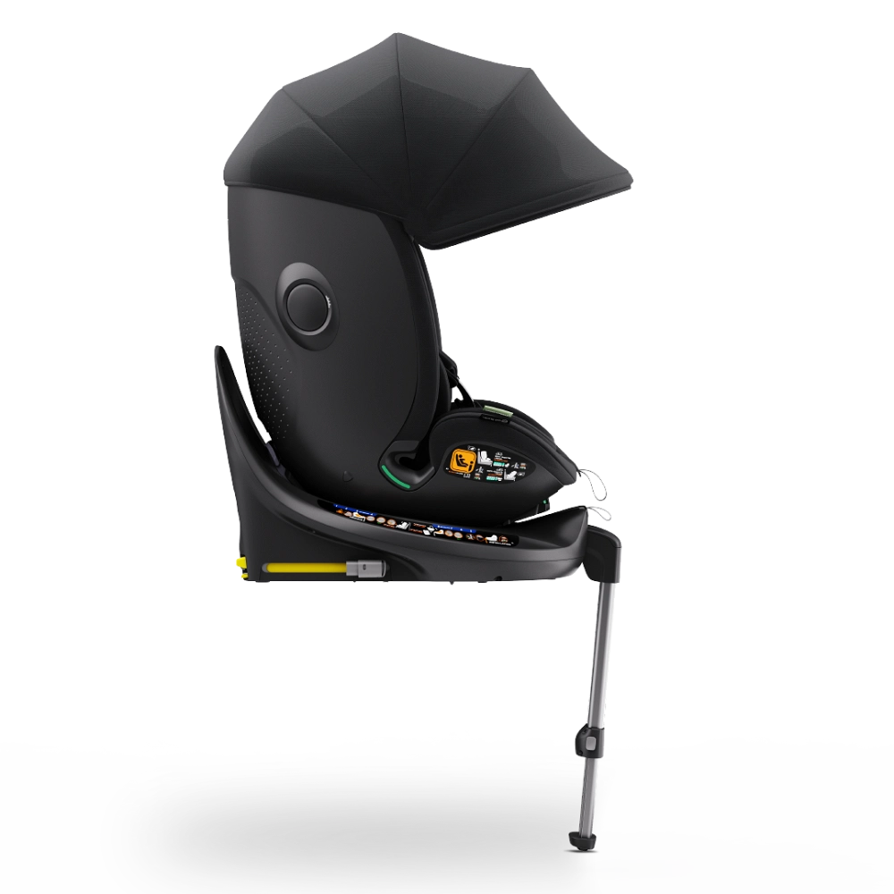 my junior CYRO 360° i-Size Reboarder Schwarz