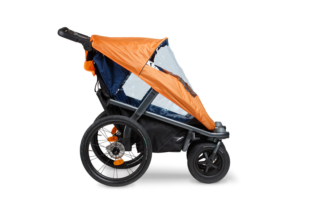 TFK Velo 2 Fahrradanhänger/ Kinderwagen inkl. Deichsel