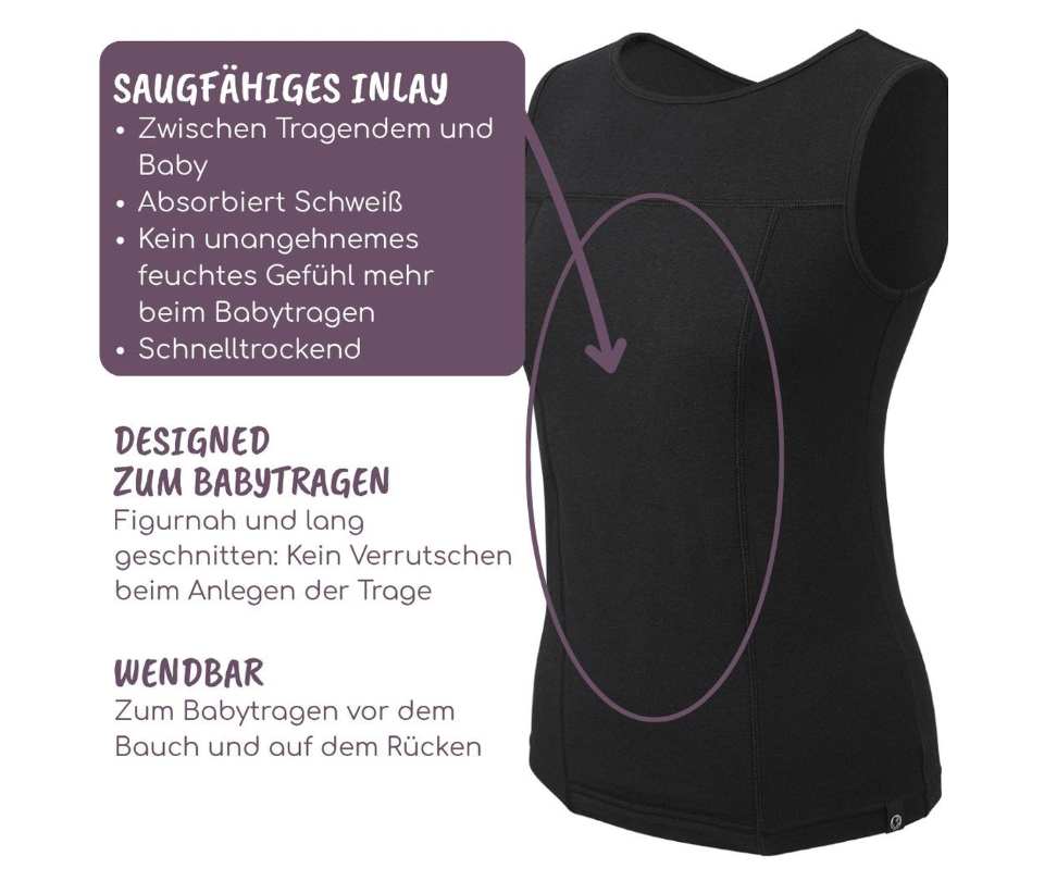 mamalila Keep dry Shirt - schwarz S