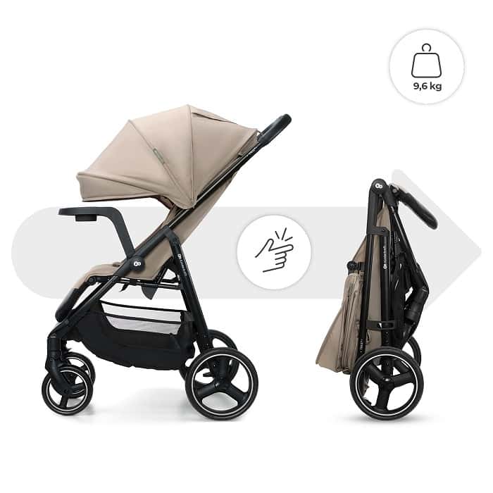 Kinderkraft Buggy TRIG 3 mit Tablett Beige