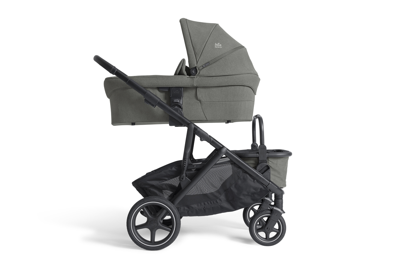 Joie Signature 2in1 Kombikinderwagen Versiti inkl. Ramble XL und Einkaufskorb Evergreen