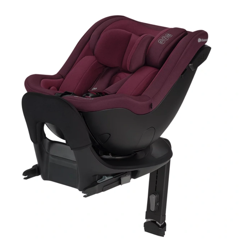 Kinderkraft Autositz I-GUARD i-Size burgunder – Der I-GUARD burgunder i-Size Autositz von Kinderkraft (40–105 cm) bietet 360° Drehung, RWF/ FW-Position, ISOFIX & Top-Sicherheit. Ideal ab Geburt bis 4 Jahre.