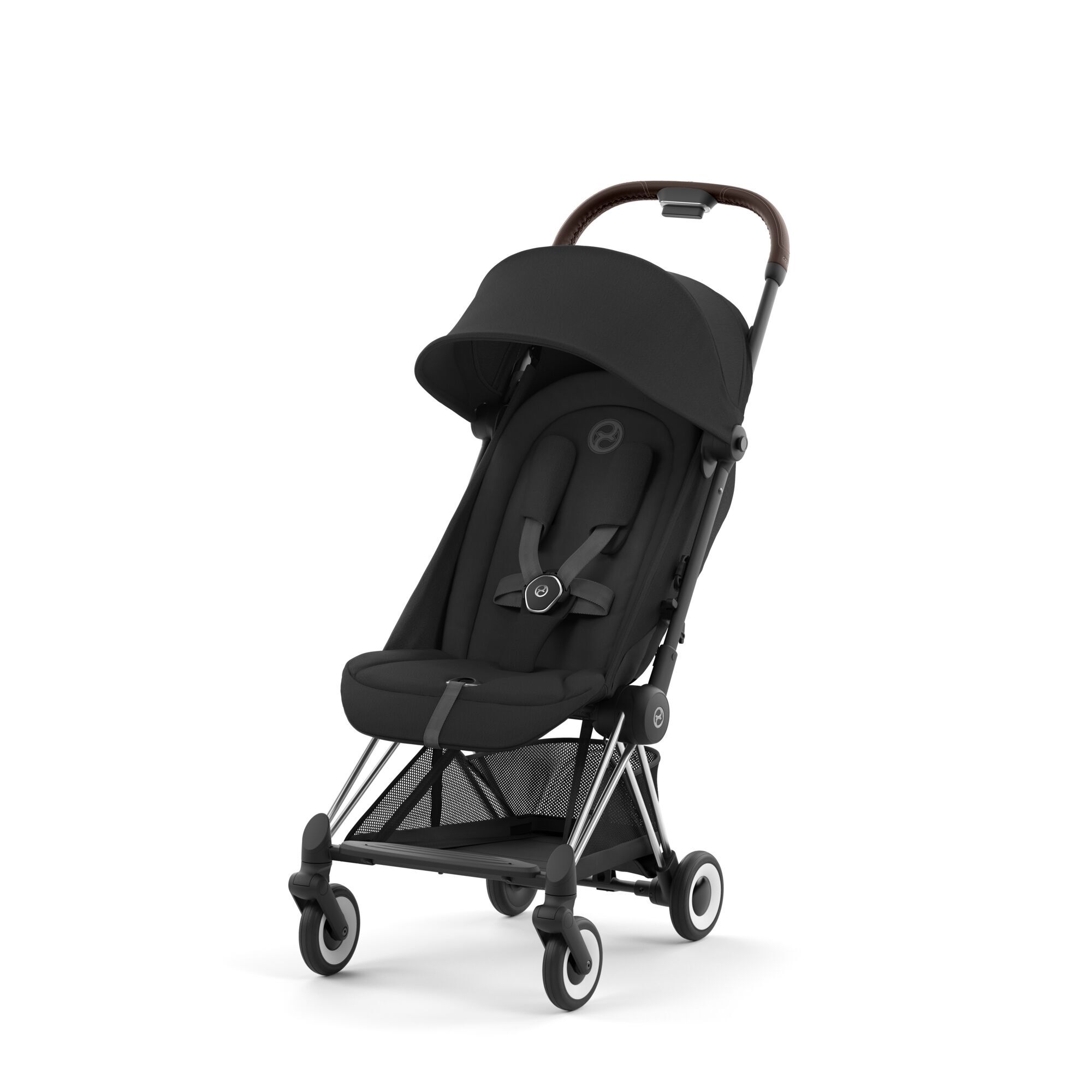 CYBEX Coya Buggy Chrome Brown Sepia Black CYBEX Coya Buggy Chrome Brown Sepia Black
