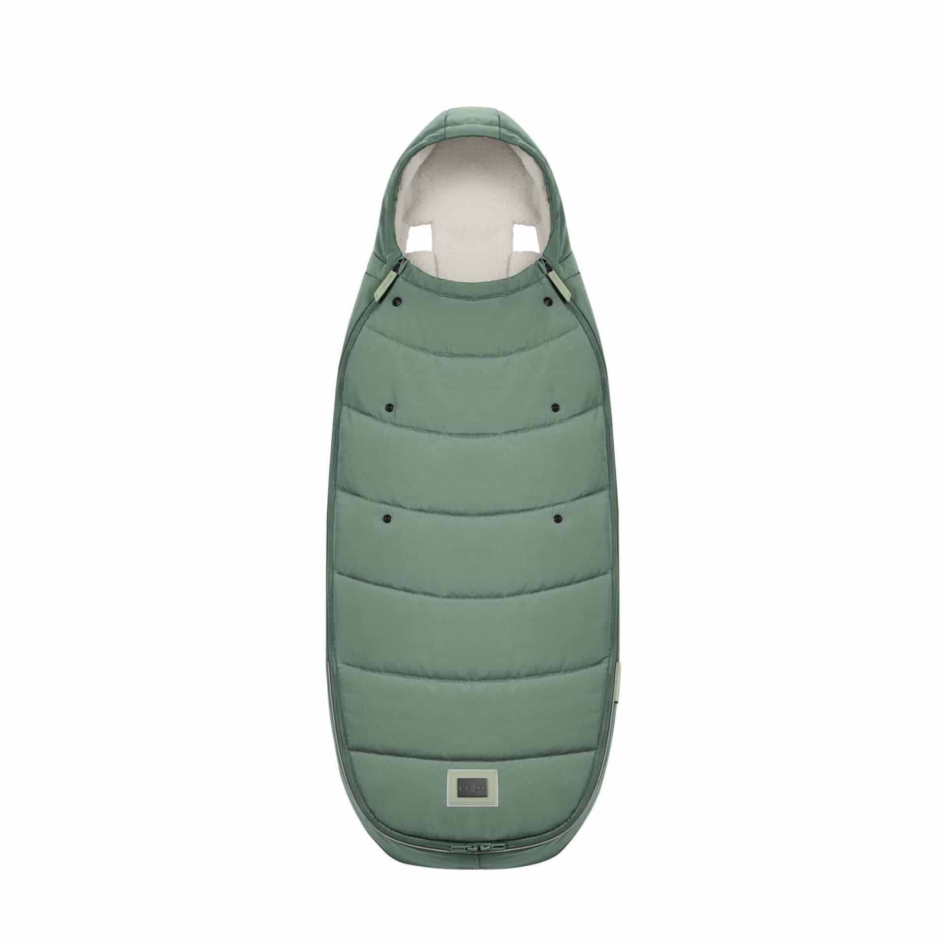 CYBEX PRIAM Kombikinderwagen Rosegold/Leaf Green inkl. CYBEX Platinum Fußsack Leaf Green