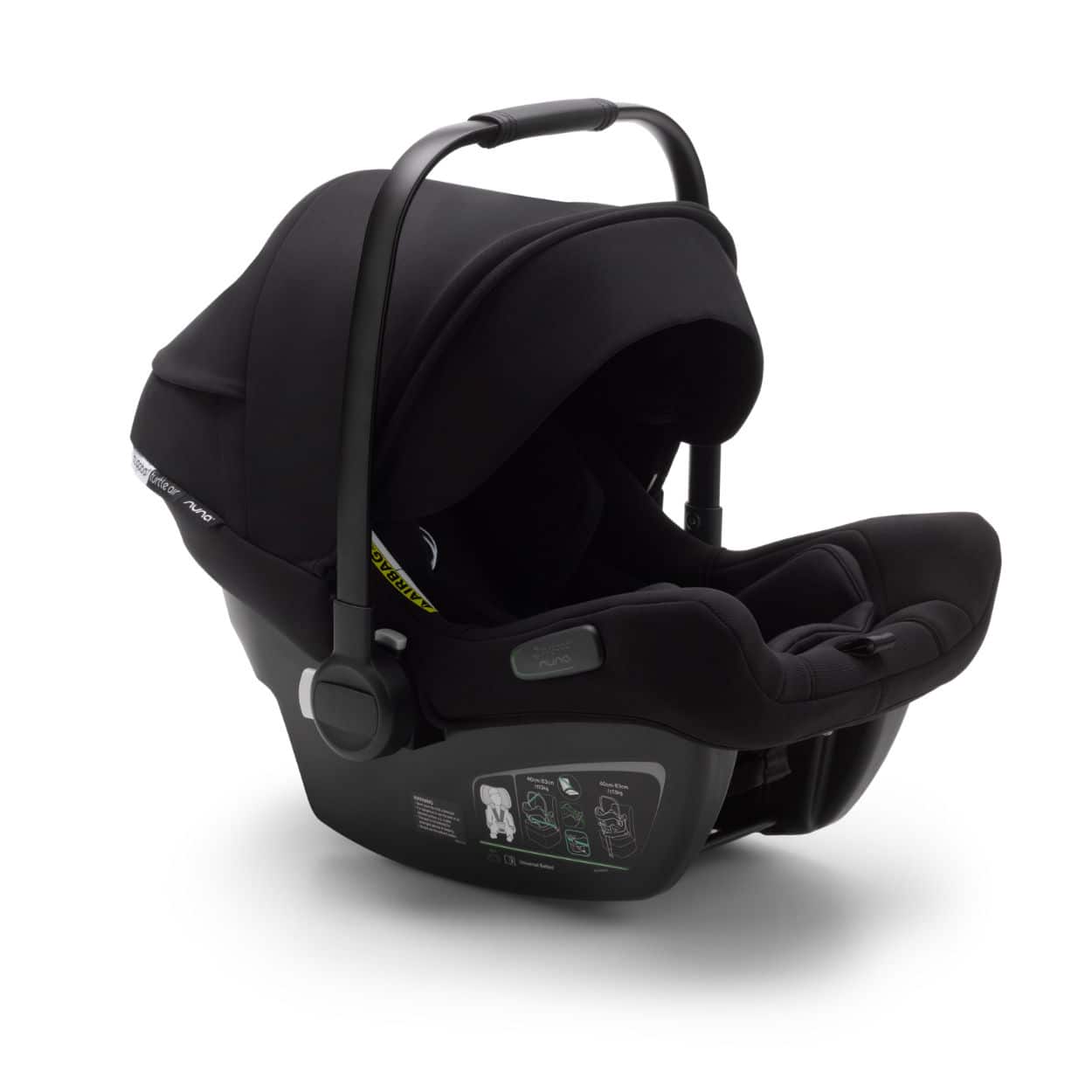 Bugaboo Turtle Air Babyschale by Nuna schwarz Bugaboo Turtle Air Babyschale by Nuna schwarz