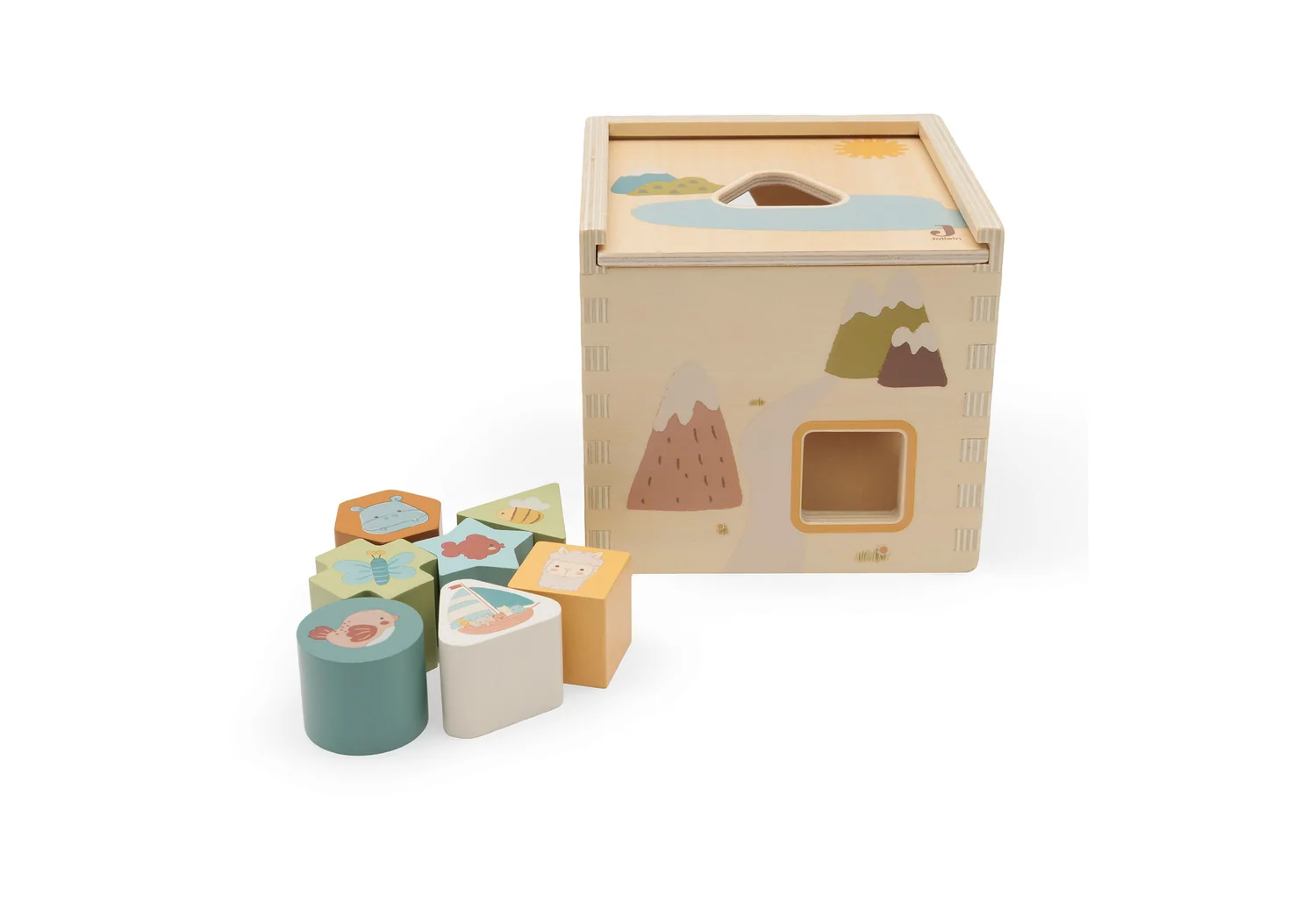 Jollein Holz-Sortierbox -  Jollies