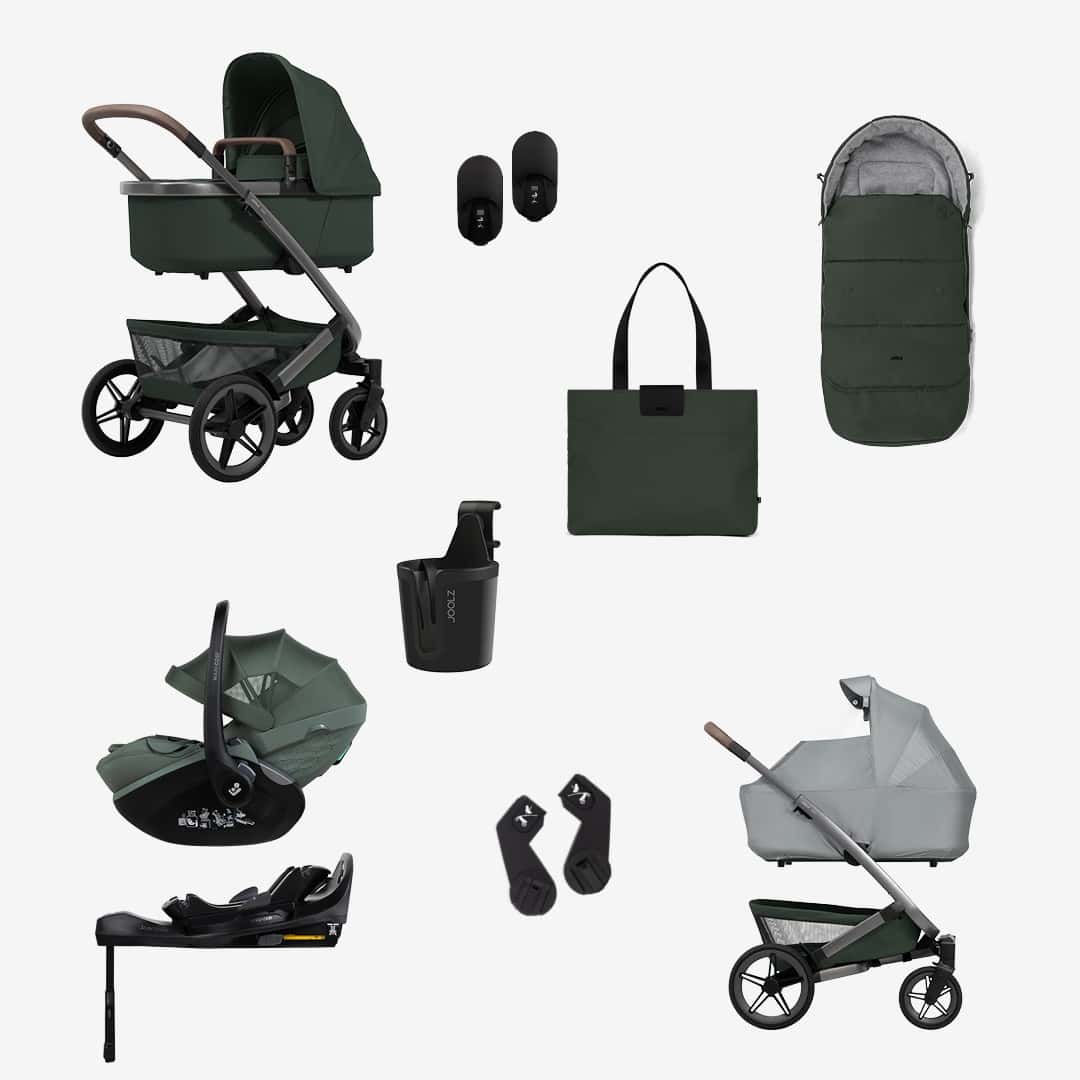 Joolz Geo5 All-in-One-Bundle Forest Green