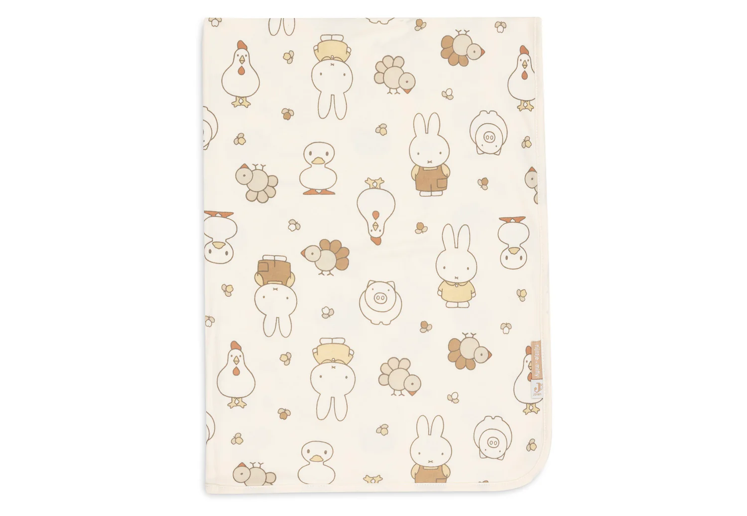 Jollein Jerseydecke - Miffy Family Farm 