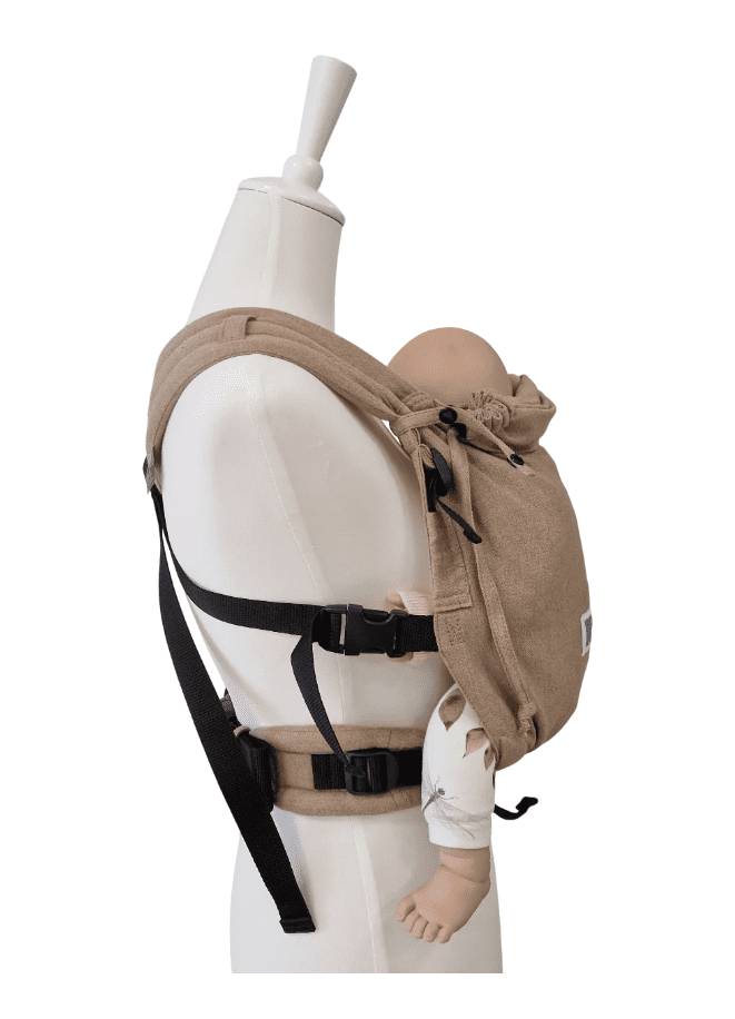 Storchenwiege Valeno Babytrage sand