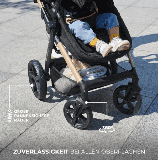 Kinderkraft 4in1 Kombikinderwagen MOOV 2 schwarz Kinderkraft 4in1 Kombikinderwagen MOOV 2 schwarz