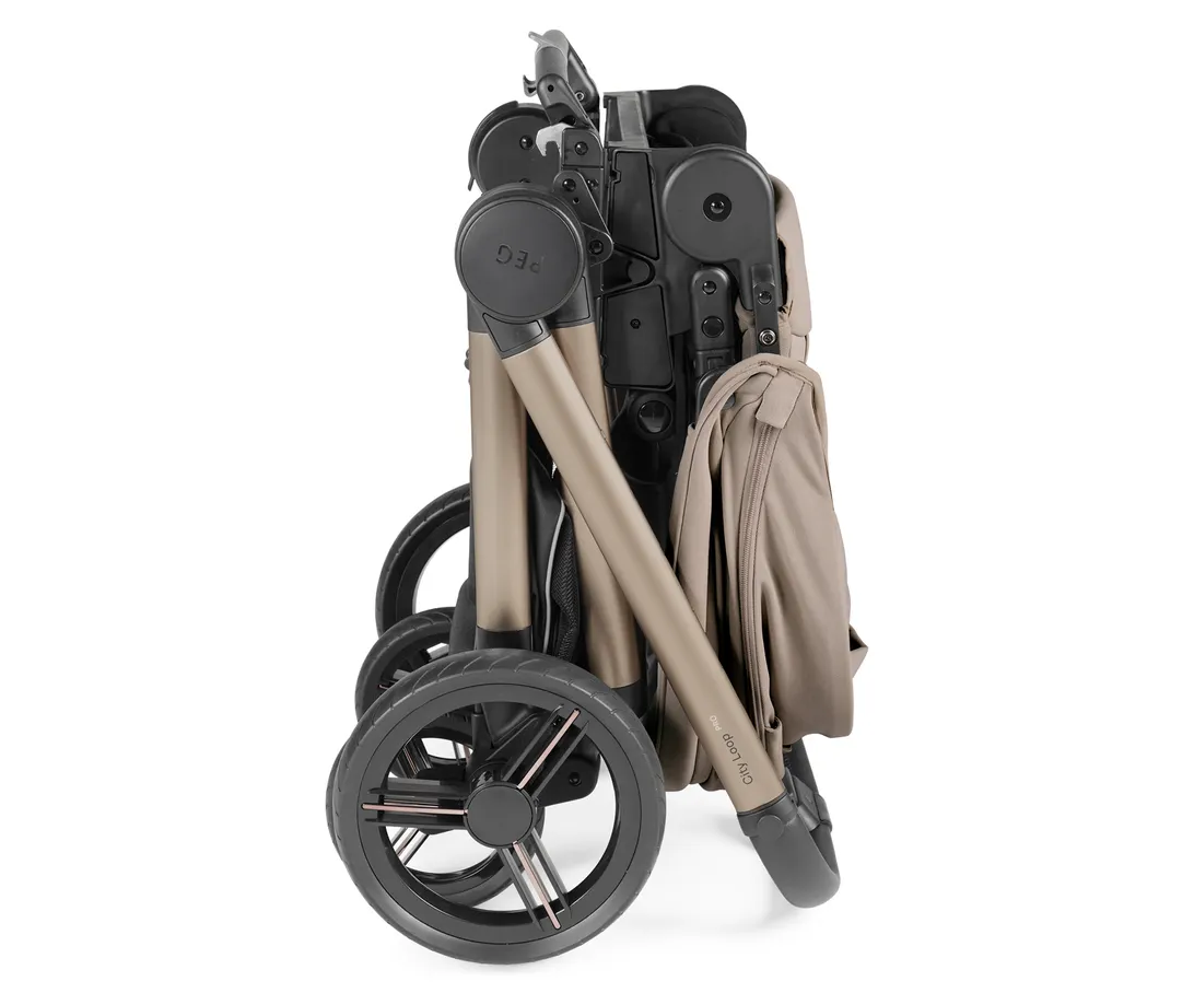 PEG 3in1 Kombikinderwagen City Loop Pro Pine Bark inkl. Babyschale Primo Viaggio SLK Pine Bark