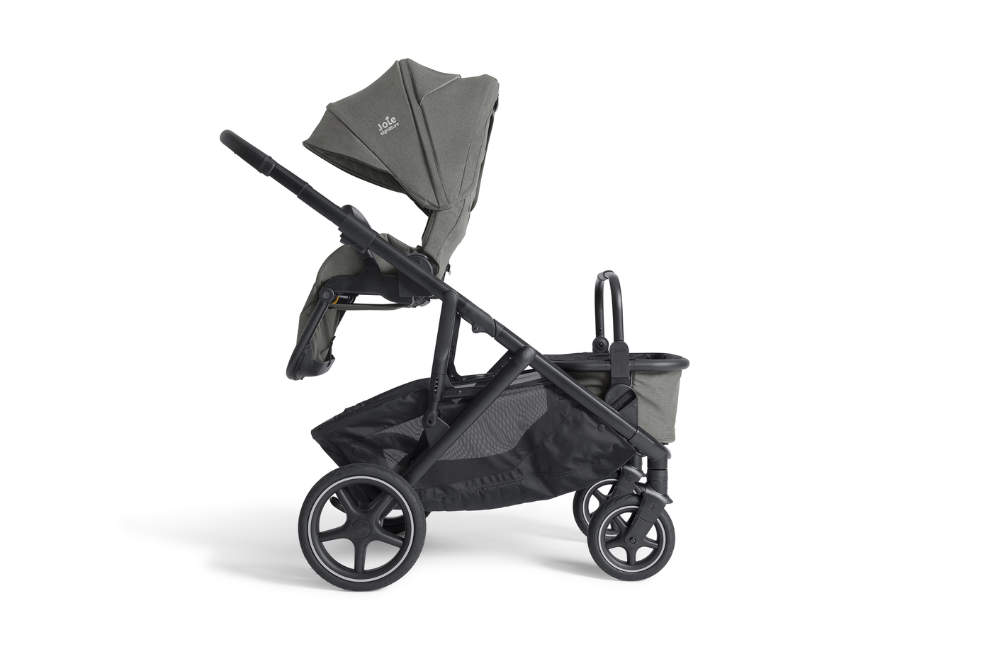 Joie Signature 2in1 Kombikinderwagen Versiti inkl. Ramble XL und Einkaufskorb Evergreen