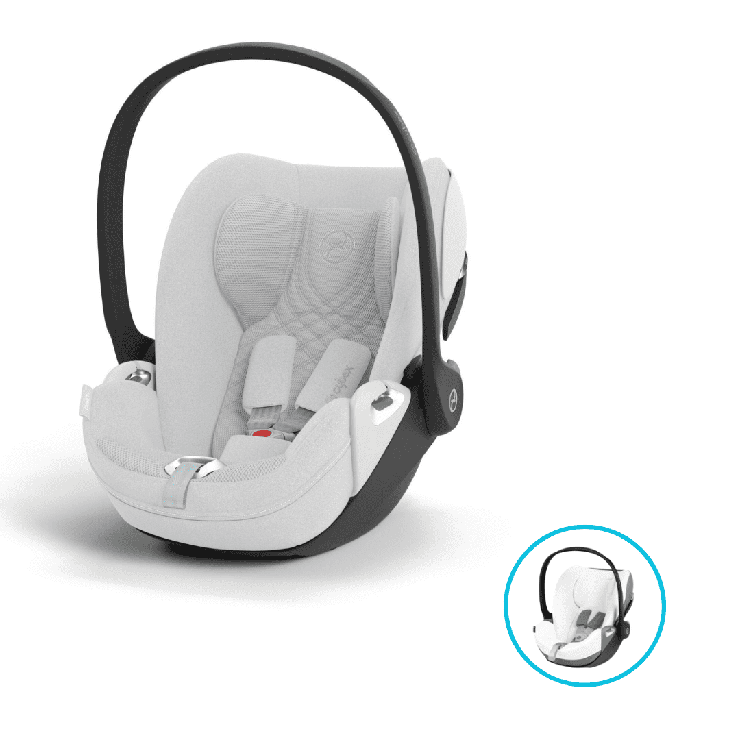 CYBEX Cloud T i-Size Platinum White Plus inkl. gratis Sommerbezug