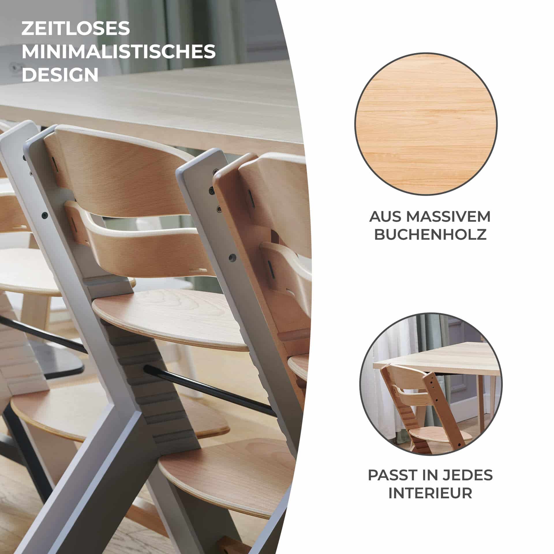 enock hochstuhl am tisch
