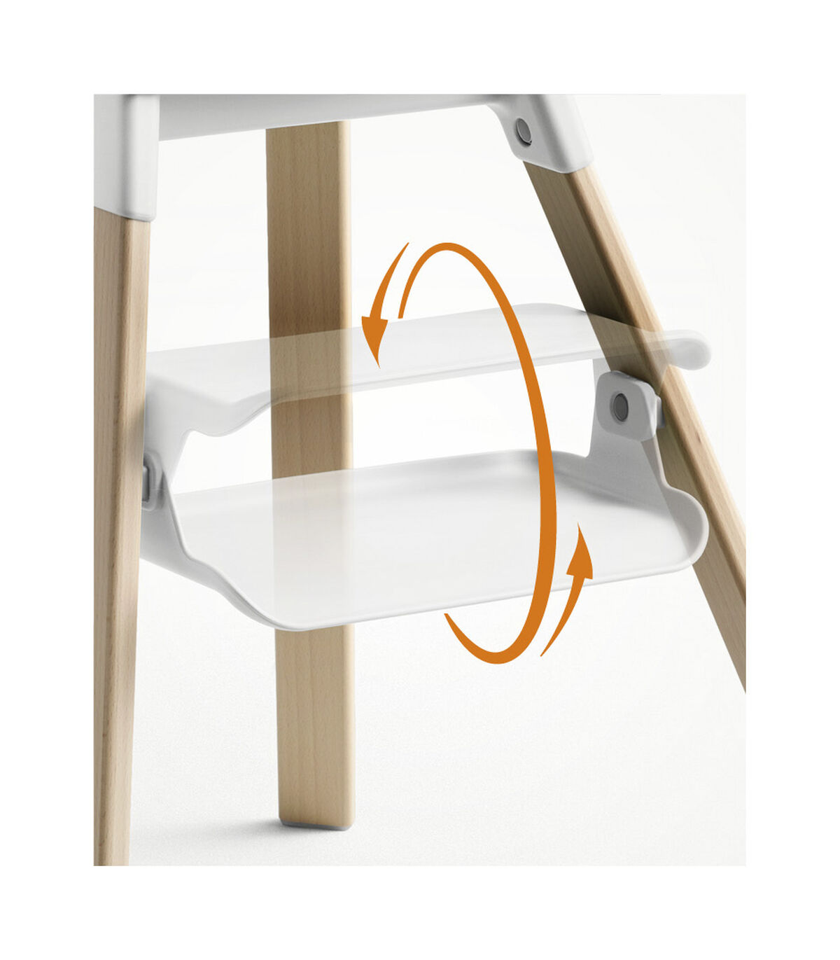 Stokke Clikk Hochstuhl White Stokke Clikk Hochstuhl White