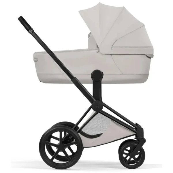  Cybex Priam Style Kinderwagen Set 3in1 Matt Black / City Grey inkl. Cloud T Plus Sepia Black