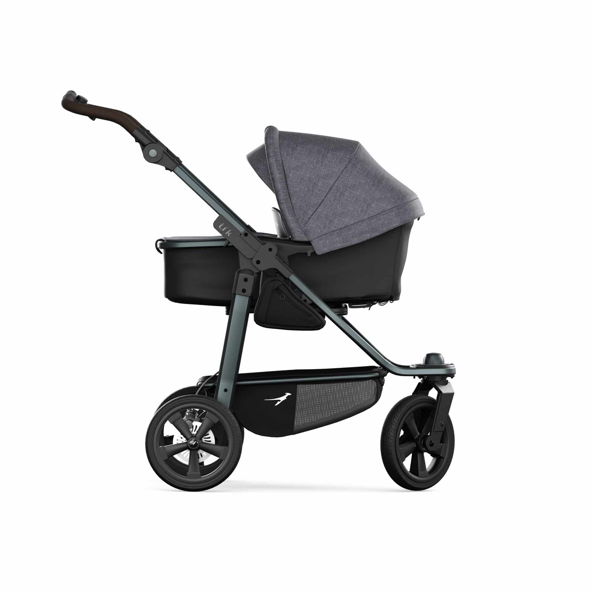 TFK Mono 3 Kombikinderwagen Luftkammer-Set - premium schwarz