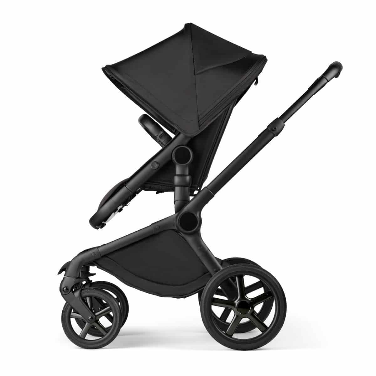 Bugaboo Fox5 Noir Kombikinderwagen Tiefschwarz