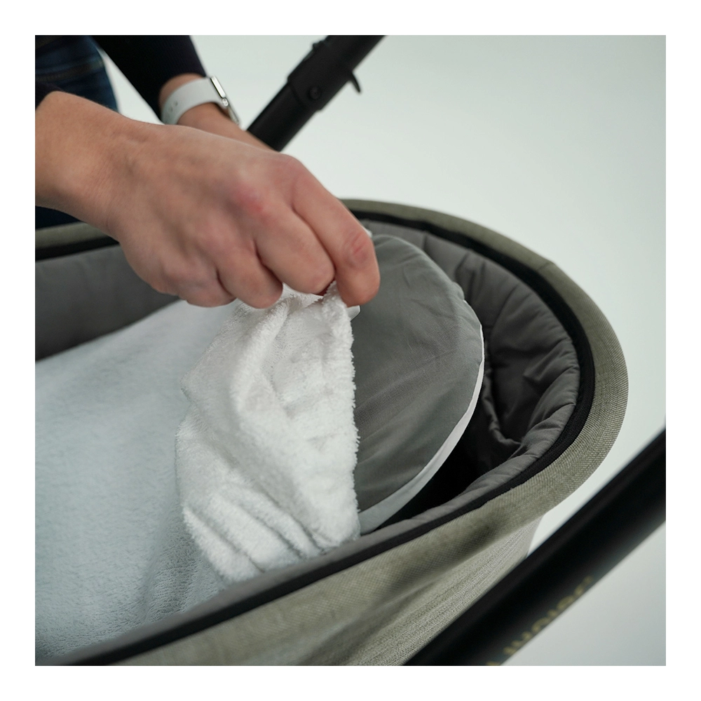 my junior wasserdichter Matratzenschoner Frottee/Weiß