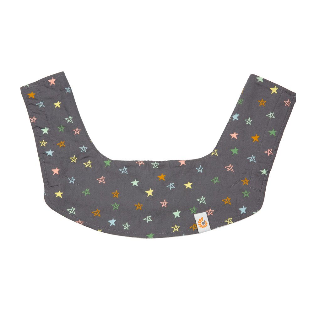 Ergobaby Schultergurtschoner Lätzchen Chalkboard Stars Ergobaby Schultergurtschoner Lätzchen Chalkboard Stars
