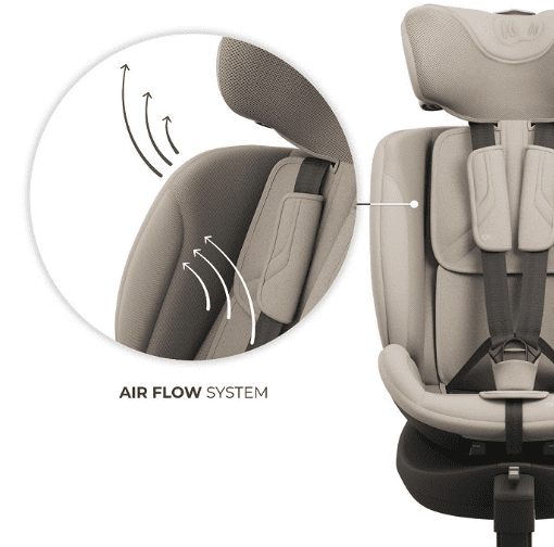 Kinderkraft Autositz I-FIX ENDURA SAFE Beige Kinderkraft Autositz I-FIX ENDURA SAFE Beige