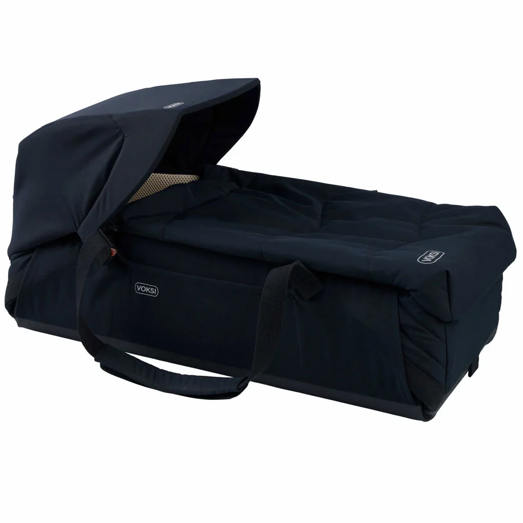 VOKSI Carry Me  Sonnensegel und Moskitonetz Schwarz