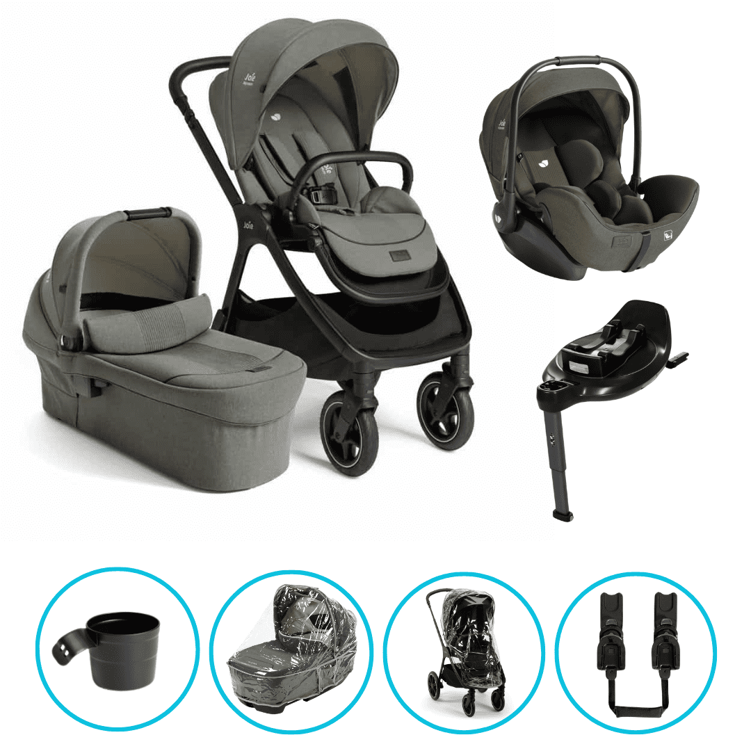 Joie Signature Finiti 8in1 Kinderwagen Set inkl. i-Level Pro Evergreen + Base Encore