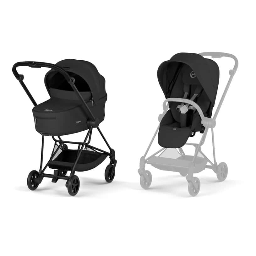 Cybex Mios Comfort Kombikinderwagen Matt Black / Sepia Black