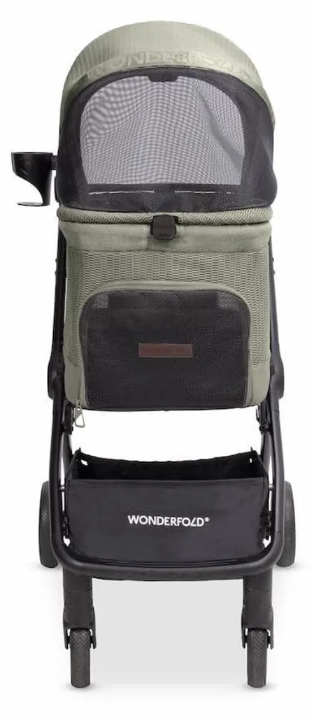 Wonderfold Bella-Haustier-Buggy Grün