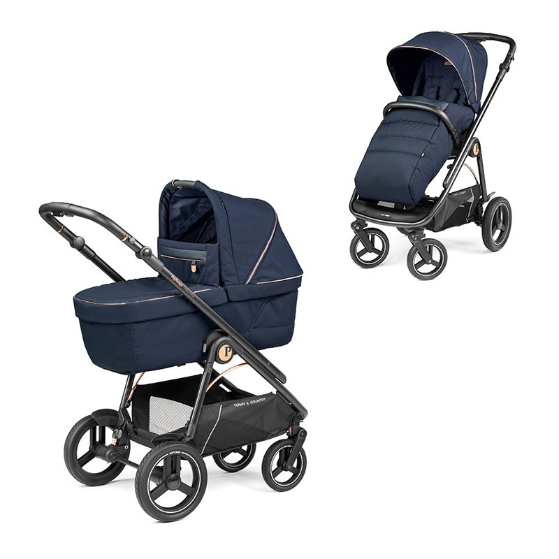 Peg Perego Veloce Kombikinderwagen inkl. Culla Grande Babywanne -