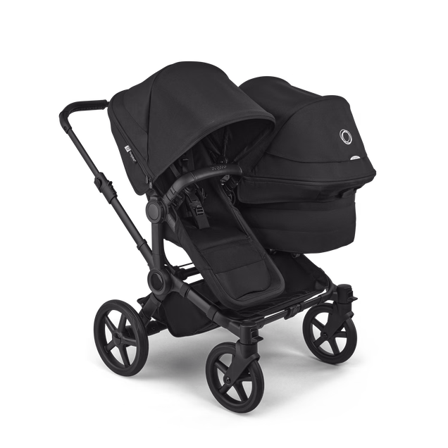 Bugaboo Donkey 6 Duo - Heritage Black Geschwisterwagen
