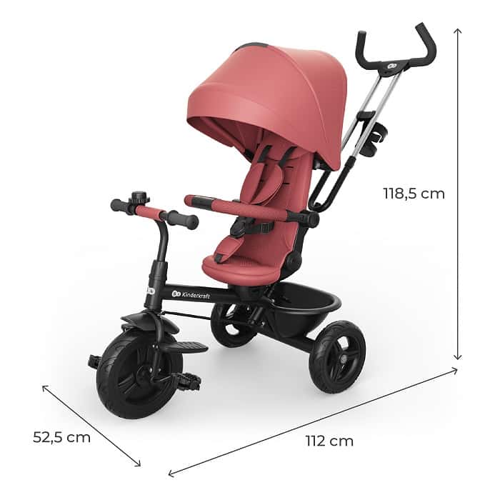 Kinderkraft ASTON 2 PLUS Rosa