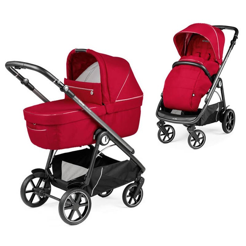 Peg Perego Veloce Kombikinderwagen inkl. Culla Grande Babywanne –
