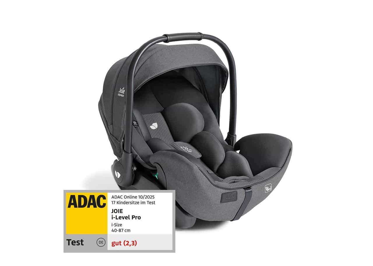 Joie Signature i-Level Pro Babyschale Ebony